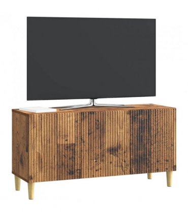 vidaXL TV Cabinet Old Wood 99 x 34.5 x 50 cm Engineered Wood