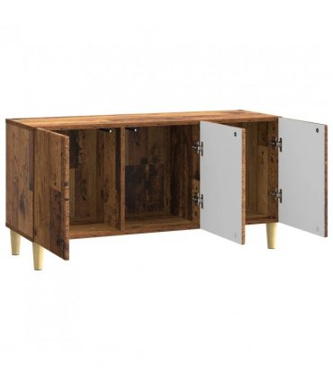 vidaXL TV Cabinet Old Wood 99 x 34.5 x 50 cm Engineered Wood