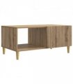 vidaXL Coffee Table Artisan Oak 90 x 50 x 40 cm Engineered Wood — V0672121127