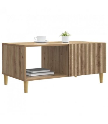 vidaXL Coffee Table Artisan Oak 90 x 50 x 40 cm Engineered Wood — V0672121127
