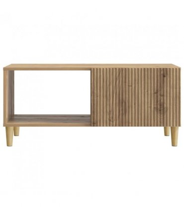 vidaXL Coffee Table Artisan Oak 90 x 50 x 40 cm Engineered Wood — V0672121127