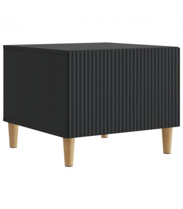 vidaXL Coffee Table with Drawer Black 49 x 50 x 40 cm Engineered Wood — V0672121128