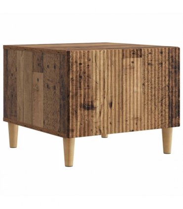 vidaXL Coffee Table Old Wood 49 x 50 x 40 cm Engineered Wood — V0672121130