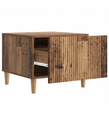 vidaXL Coffee Table Old Wood 49 x 50 x 40 cm Engineered Wood — V0672121130