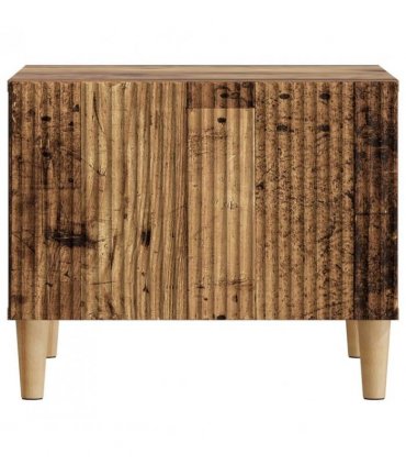 vidaXL Coffee Table Old Wood 49 x 50 x 40 cm Engineered Wood — V0672121130