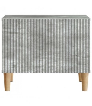 vidaXL Coffee Table Concrete Grey 49 x 50 x 40 cm Engineered Wood — V0672121131