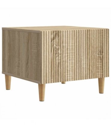 vidaXL Coffee Table Sonoma Oak 49 x 50 x 40 cm Engineered Wood — V0672121132