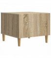 vidaXL Coffee Table Sonoma Oak 49 x 50 x 40 cm Engineered Wood — V0672121132