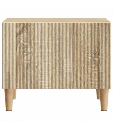 vidaXL Coffee Table Sonoma Oak 49 x 50 x 40 cm Engineered Wood — V0672121132