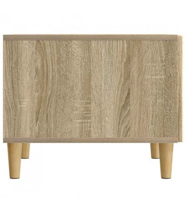 vidaXL Coffee Table Sonoma Oak 49 x 50 x 40 cm Engineered Wood — V0672121132