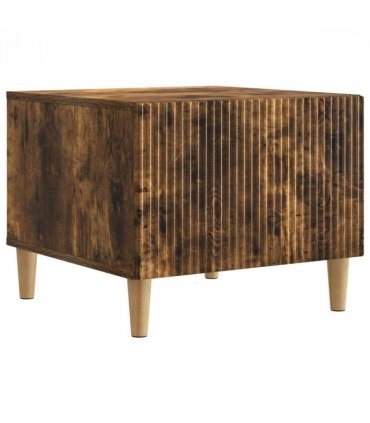 vidaXL Coffee Table Smoked Oak 49 x 50 x 40 cm Engineered Wood — V0672121133