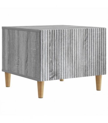 vidaXL Coffee Table Grey Sonoma 49 x 50 x 40 cm Engineered Wood — V0672121134