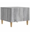 vidaXL Coffee Table Grey Sonoma 49 x 50 x 40 cm Engineered Wood — V0672121134