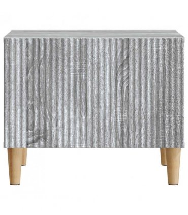 vidaXL Coffee Table Grey Sonoma 49 x 50 x 40 cm Engineered Wood — V0672121134