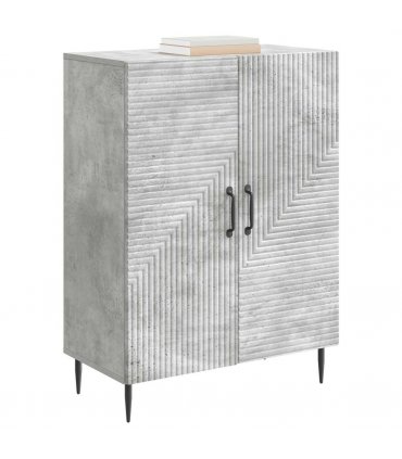 vidaXL Sideboard Concrete Grey 66 x 34.5 x 89.5 cm Engineered Wood — V0672121159