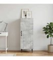 vidaXL Sideboard Concrete Grey 33 x 34.5 x 89.5 cm Engineered Wood