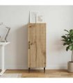 vidaXL Sideboard Artisan Oak 33 x 34.5 x 89.5 cm Engineered Wood