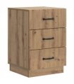 vidaXL Bedside Cabinet Artisan Oak 43 x 41 x 63.5 cm Engineered Wood