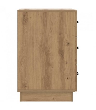 vidaXL Bedside Cabinet Artisan Oak 43 x 41 x 63.5 cm Engineered Wood
