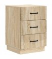 vidaXL Bedside Cabinet Sonoma Oak 43 x 41 x 63.5 cm Engineered Wood
