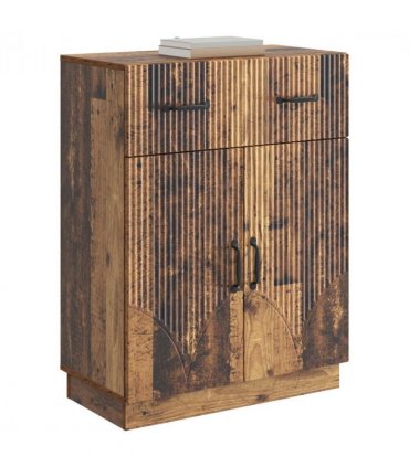vidaXL Sideboard Old Wood 66 x 34.5 x 87 cm Engineered Wood — V0672122411