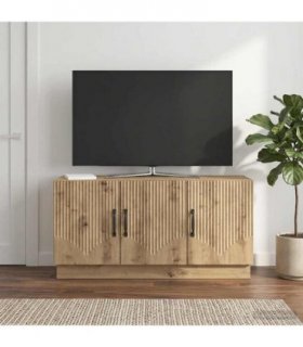 vidaXL TV Cabinet Artisan Oak 99 x 34.5 x 47 cm Engineered Wood