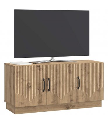 vidaXL TV Cabinet Artisan Oak 99 x 34.5 x 47 cm Engineered Wood