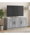 vidaXL TV Cabinet Grey Sonoma 99 x 34.5 x 47 cm Engineered Wood