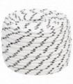 Braided Boat Rope White 14 mmx250 m Polyester