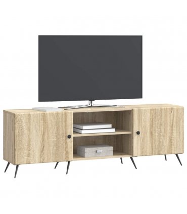 vidaXL TV Cabinet Sonoma Oak 150 x 31 x 50 cm Engineered Wood — V0672122556