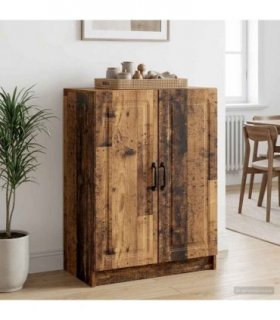 vidaXL Sideboard Old Wood 66 x 34.5 x 87 cm Engineered Wood — V0672122627
