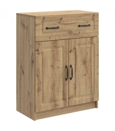 vidaXL Sideboard Artisan Oak 66 x 34.5 x 87 cm Engineered Wood — V0672122658