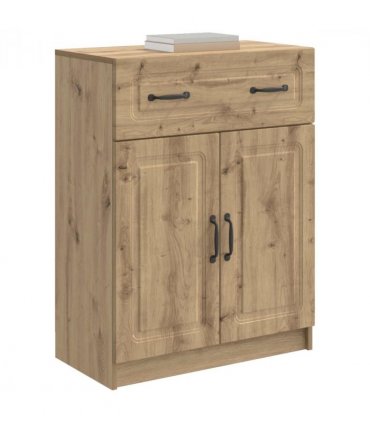 vidaXL Sideboard Artisan Oak 66 x 34.5 x 87 cm Engineered Wood — V0672122658