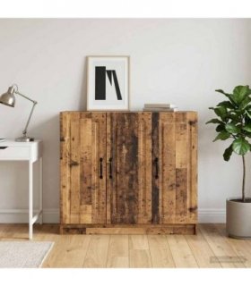 vidaXL Sideboard Old Wood 89 x 34.5 x 77 cm Engineered Wood — V0672122668