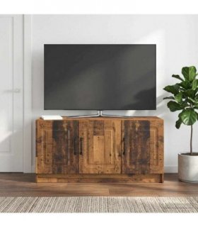 vidaXL TV Cabinet Old Wood 99 x 34.5 x 47 cm Engineered Wood
