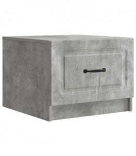 vidaXL Coffee Table Concrete Grey 49 x 50 x 37 cm Engineered Wood — V0672122735