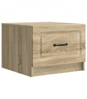 vidaXL Coffee Table Sonoma Oak 49 x 50 x 37 cm Engineered Wood — V0672122736