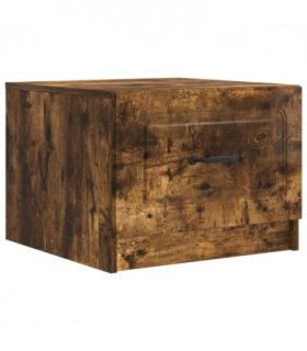 vidaXL Coffee Table Smoked Oak 49 x 50 x 37 cm Engineered Wood — V0672122740