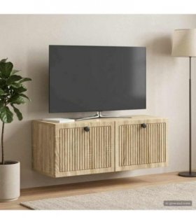 vidaXL Wall-Mounted TV Cabinet Sonoma Oak 78.5 x 31 x 30 cm — V0672122778