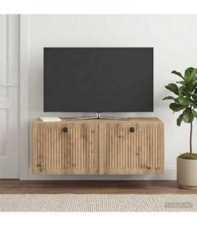 vidaXL Wall-Mounted TV Cabinet Artisan Oak 78.5 x 41 x 30 cm — V0672122779