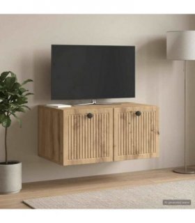 vidaXL Wall-Mounted TV Cabinet Artisan Oak 59.5 x 41 x 30 cm — V0672122782