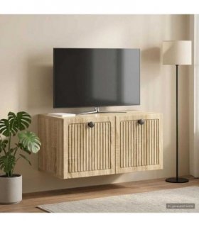 vidaXL Wall-Mounted TV Cabinet Sonoma Oak 59.5 x 31 x 30 cm — V0672122809