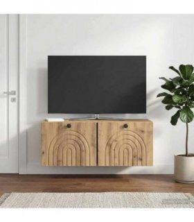 vidaXL Wall-Mounted TV Cabinet Artisan Oak 78.5 x 31 x 30 cm — V0672122878