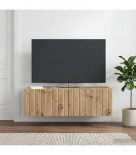 vidaXL Wall-Mounted TV Cabinet Artisan Oak 98 x 41 x 30 cm — V0672122903