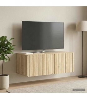 vidaXL Wall-Mounted TV Cabinet Sonoma Oak 78.5 x 41 x 30 cm — V0672122918