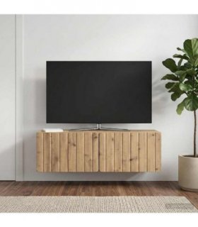 vidaXL Wall-Mounted TV Cabinet Artisan Oak 98 x 31 x 30 cm — V0672122919
