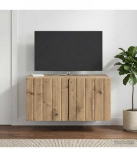 vidaXL Wall-Mounted TV Cabinet Artisan Oak 59.5 x 41 x 30 cm — V0672122921
