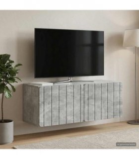 vidaXL Wall-Mounted TV Cabinet Concrete Grey 78.5 x 31 x 30 cm — V0672122924