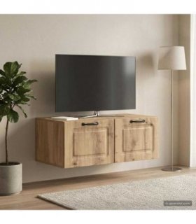 vidaXL Wall-Mounted TV Cabinet Artisan Oak 78.5 x 41 x 30 cm — Size: 78.5 x 41 cm — V0672123161