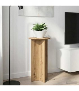 vidaXL Plant Stand 2 pcs Artisan Oak 40 x 40 x 80 cm Engineered Wood